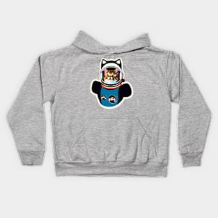 Beyond the Paws of Gravity Kids Hoodie